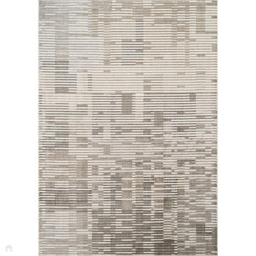 Mayfair Matrix MAY06 Modern Abstract Distressed Metallic Shimmer Soft Velvety Touch Textured Polyester Low Profile Short Pile Stone Beige/Ivory/Ash Grey/Taupe Brown/Charcoal Grey Rug-Desire Rugs-Rug Love - The Most Loved Rug Store